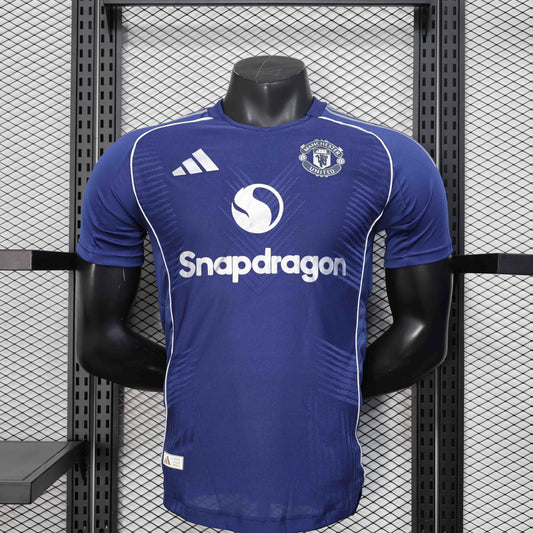 Maillot Edition Spéciale OG Marine Player Manchester United 2025-2026