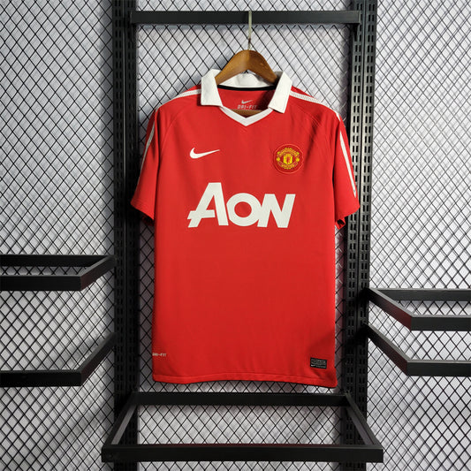 Maillot Domicile Retro Manchester United 2010-2011