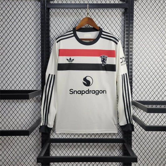 Maillot Exterieur Manche Longue Manchester United 2024-2025