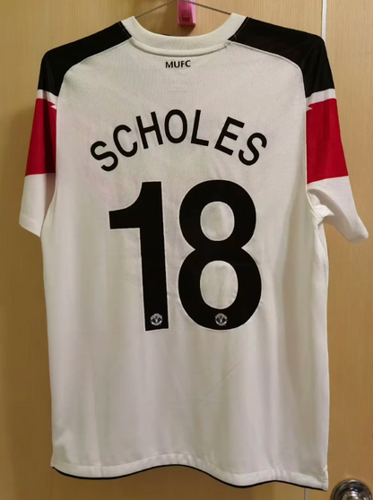 Maillot Exterieur Retro Manchester United 2010-2011