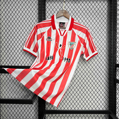 Maillot Domicile Retro Athletic Bilbao 1997-1998
