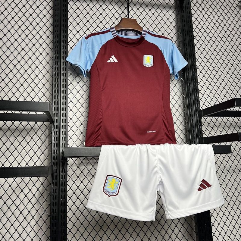 Ensemble Aston Villa Domicile Enfant 2024-2025