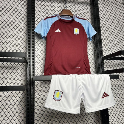 Ensemble Aston Villa Domicile Enfant 2024-2025
