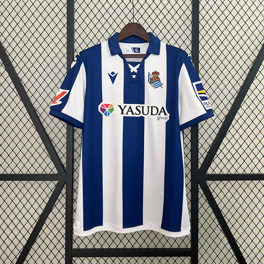 Maillot Domicile Real Sociedad 2024-2025