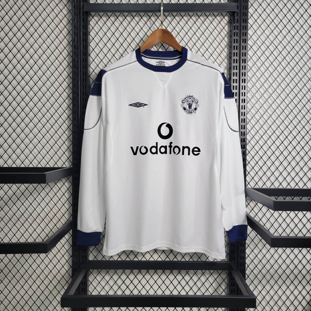 Maillot Exterieur Retro Manche Longue Manchester United 1999-2000