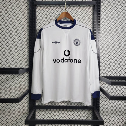 Maillot Exterieur Retro Manche Longue Manchester United 1999-2000