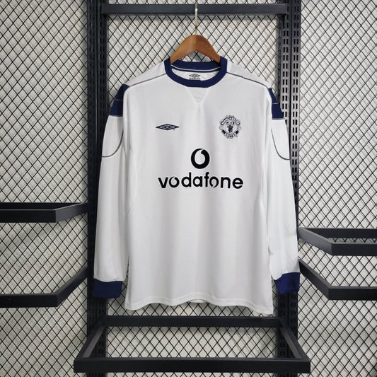 Maillot Exterieur Retro Manche Longue Manchester United 1999-2000