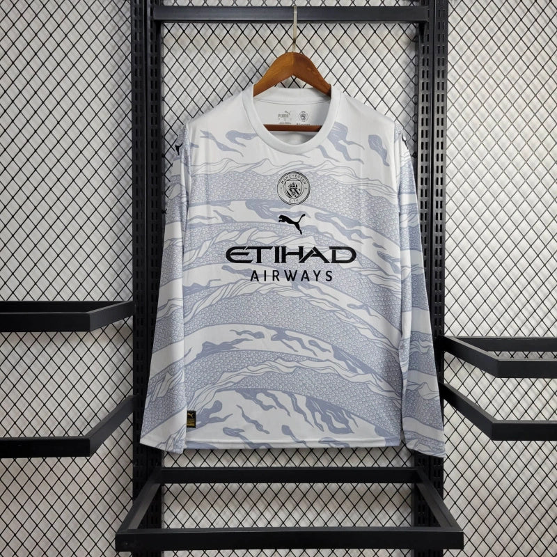 Maillot Manche Longue Manchester City 2024-2025