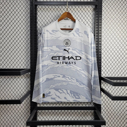 Maillot Manche Longue Manchester City 2024-2025