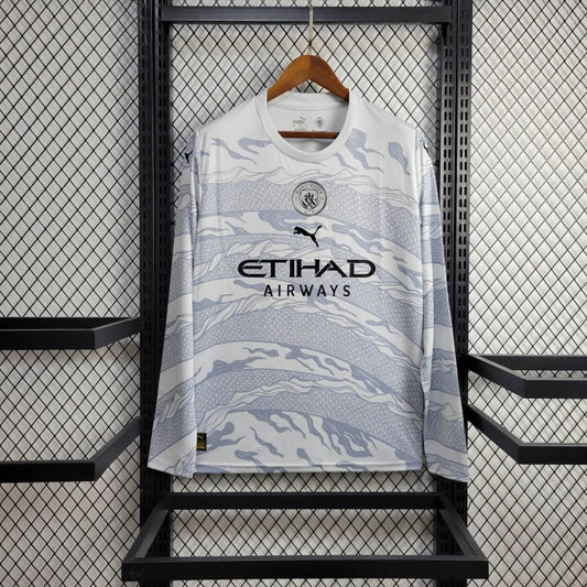 Maillot Manche Longue Manchester City 2024-2025