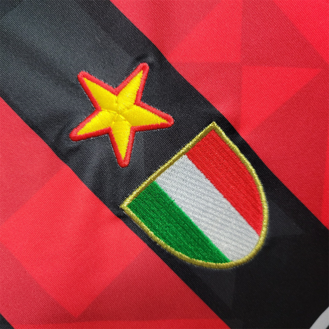 Maillot Domicile Retro AC Milan 1993-1994