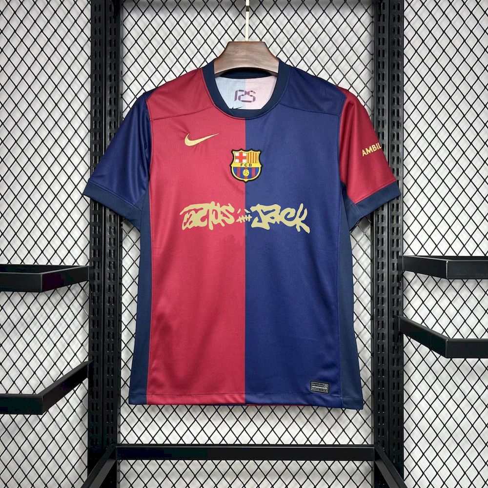 Maillot Domicile Travis Scott FC Barcelone 2024-2025