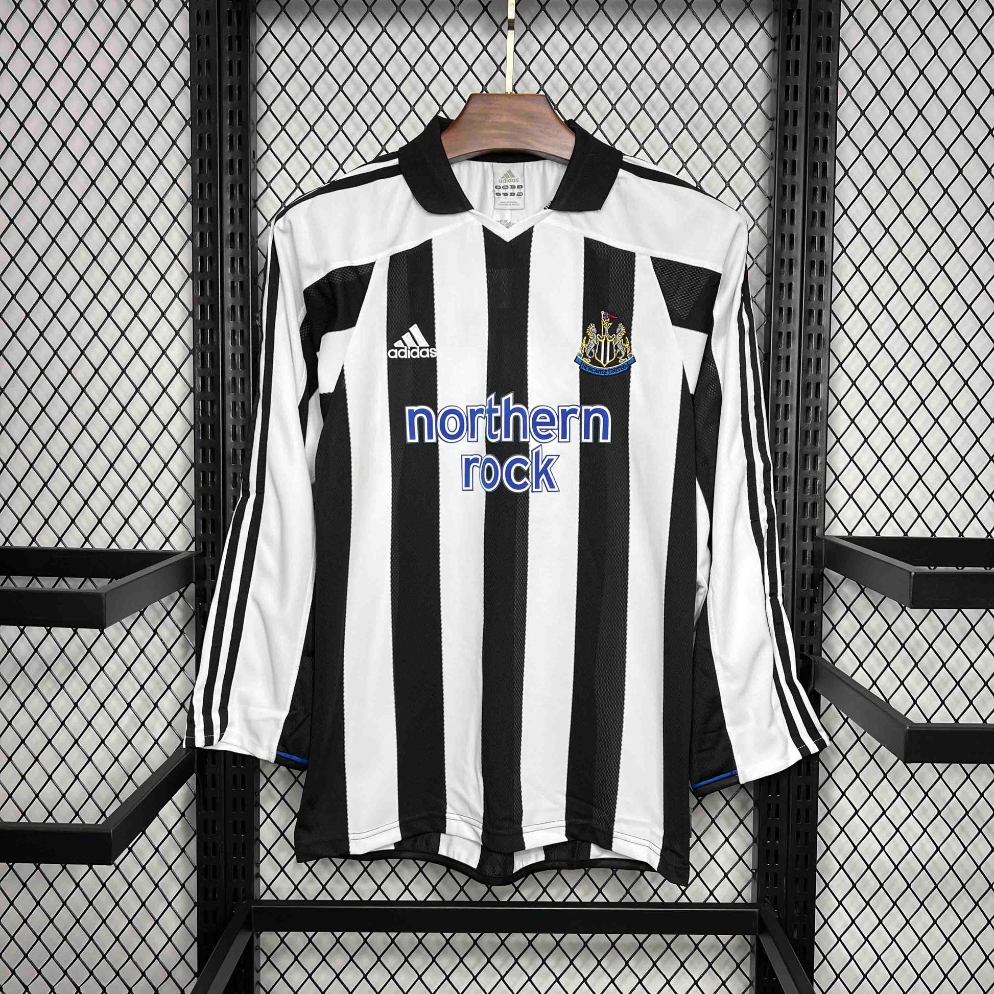 Maillot Domicile Retro Manche Longue Newcastle 2003-2004