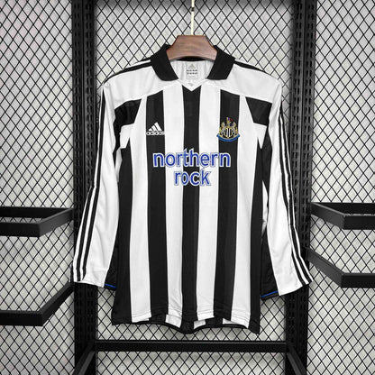 Maillot Domicile Retro Manche Longue Newcastle 2003-2004