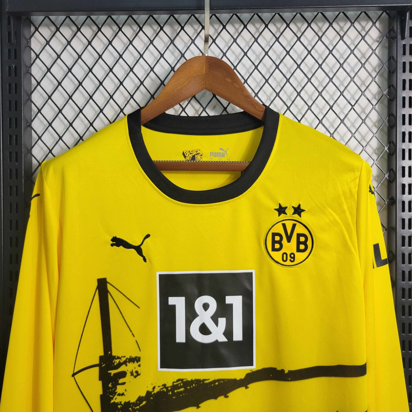 Maillot Domicile Manche Longue Borussia Dortmund 2023-2024