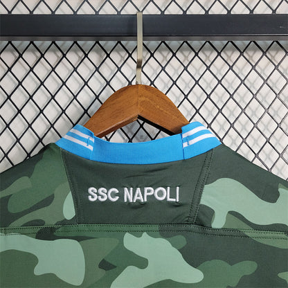 Maillot Domicile Retro SSC Naples 2013-2014