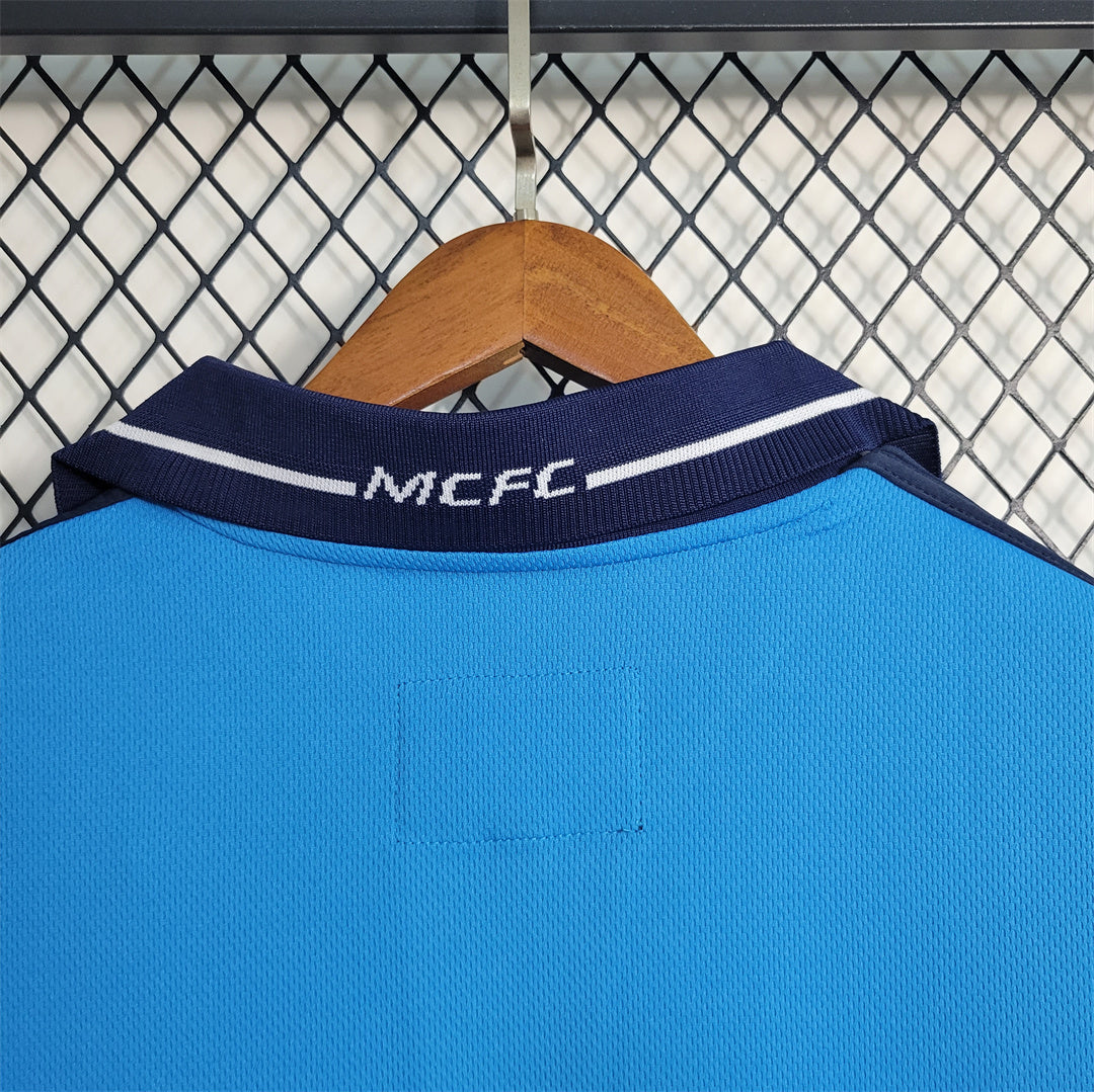 Maillot Domicile Retro Manchester City 2001-2002