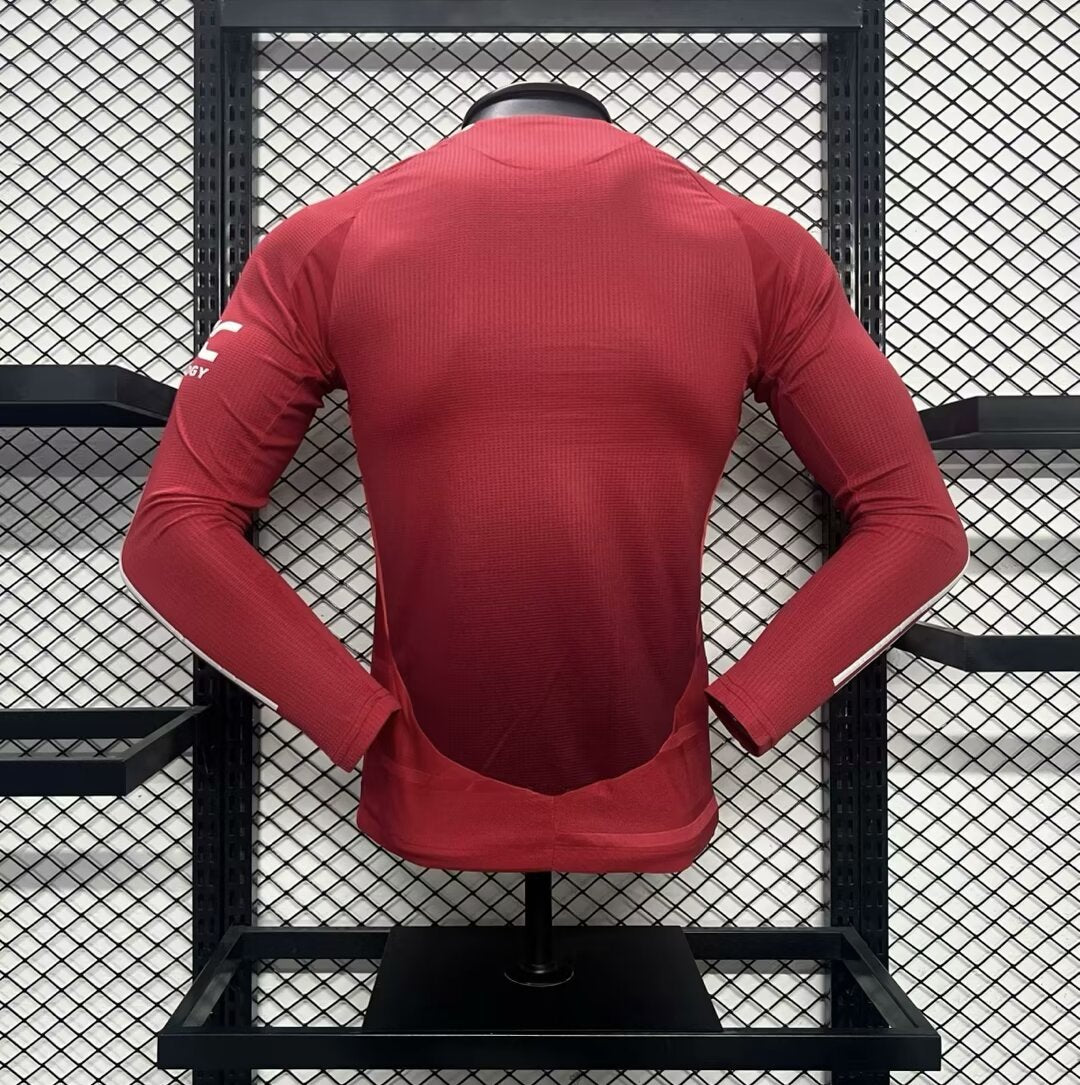 Maillot Domicile Player Manche Longue Manchester United 2024-2025