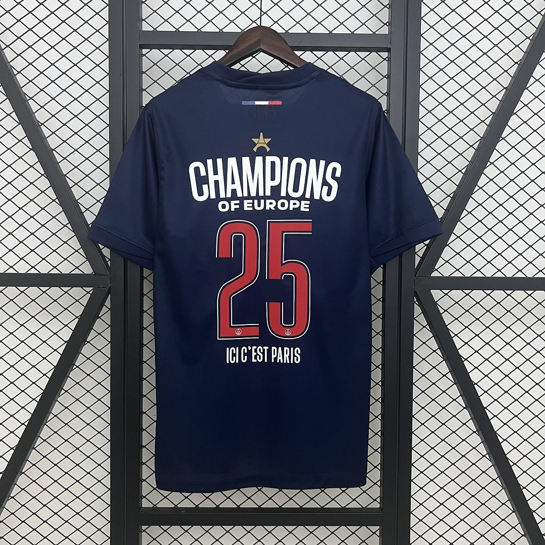 Maillot Domicile Champions PSG 2024-2025