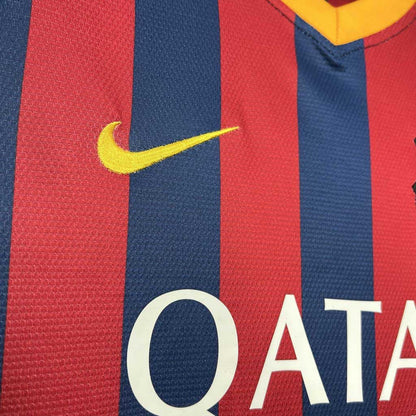 Maillot Domicile Retro Vintage Sport FC Barcelone 2013-2014