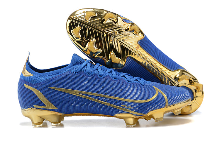 Nike Mercurial Vapor 14 Elite FG Gold Blue
