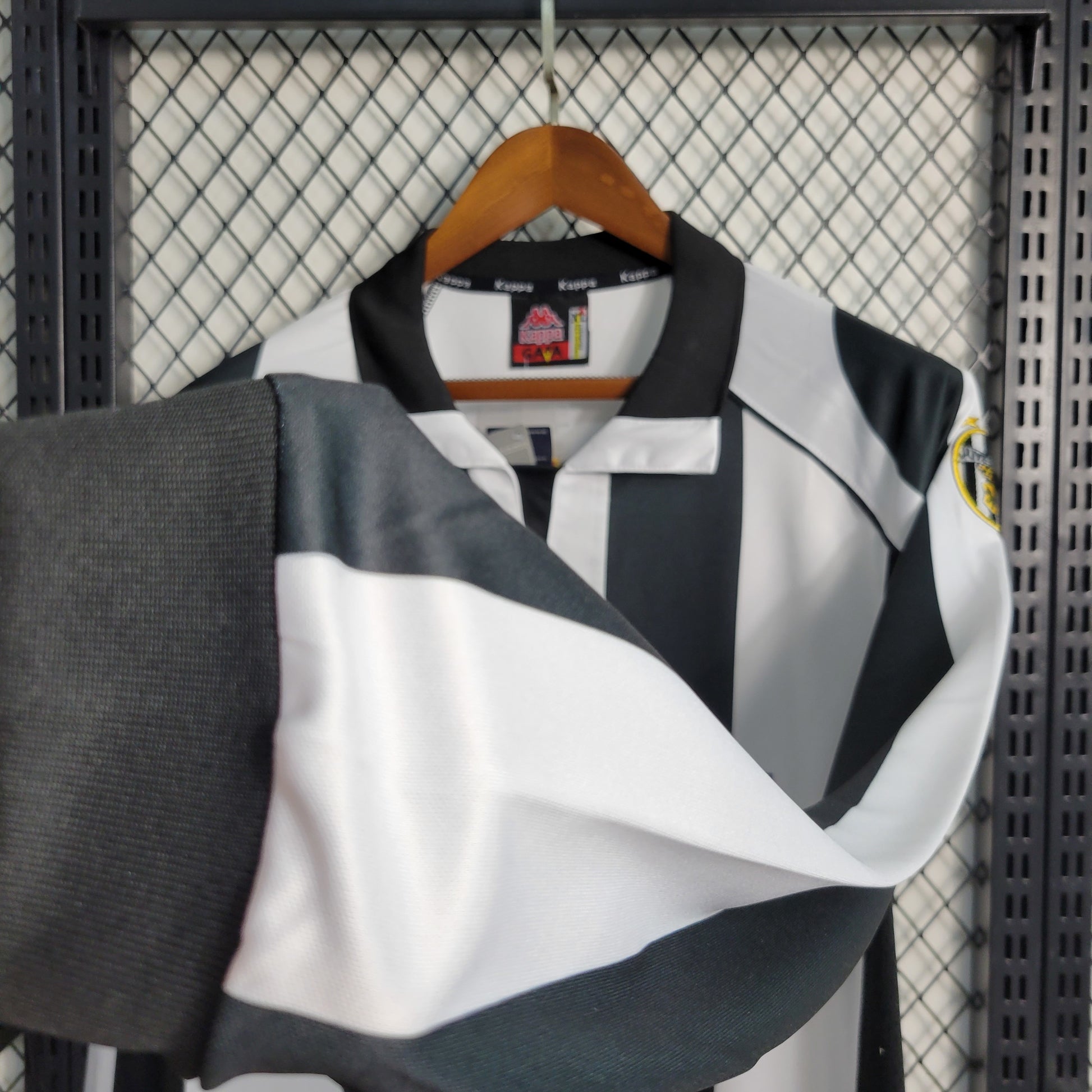 Maillot Domicile Retro Manche Longue Juventus 1997