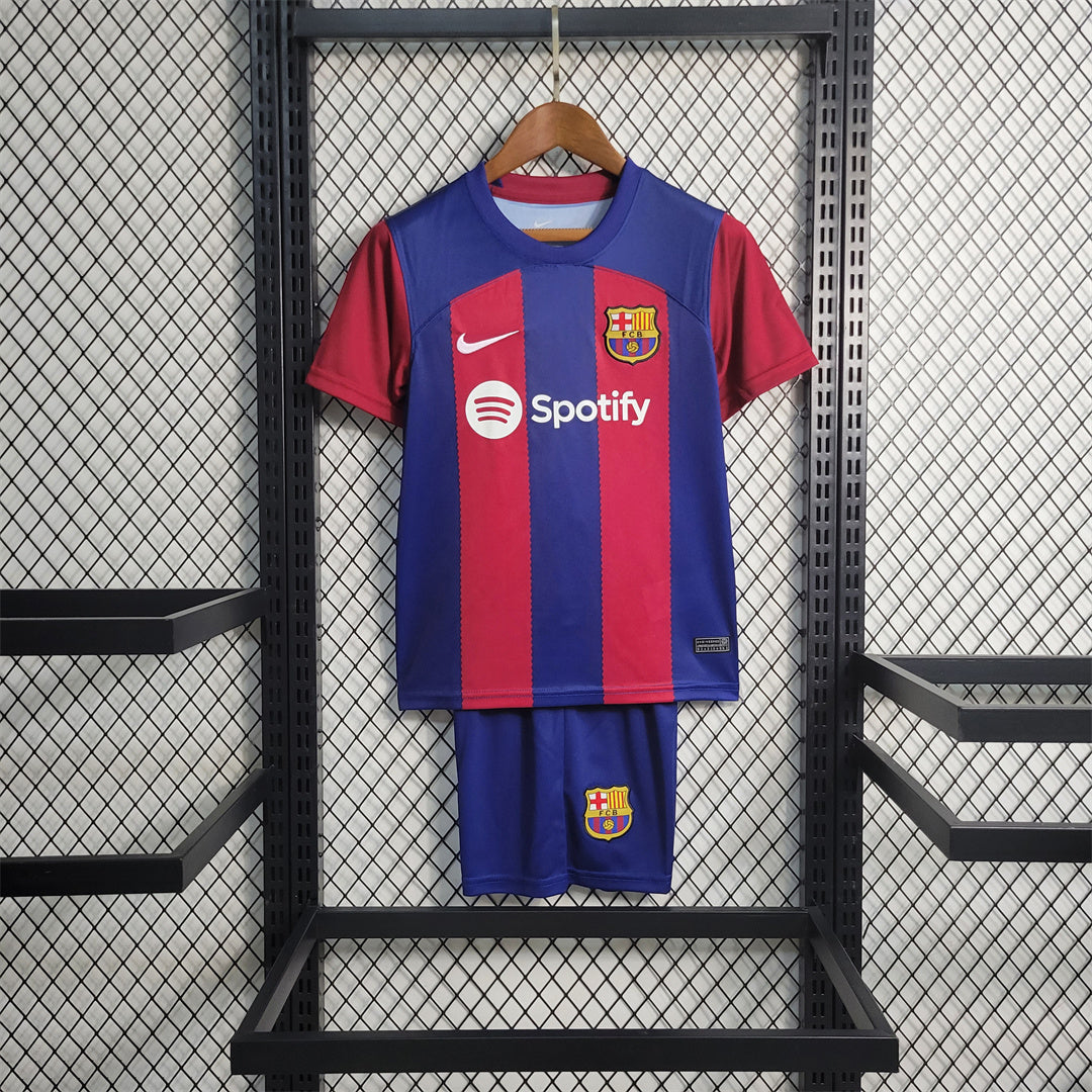 FC Barcelona Home Kit for Kids 2023-2024