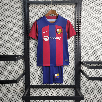 FC Barcelona Home Kit for Kids 2023-2024