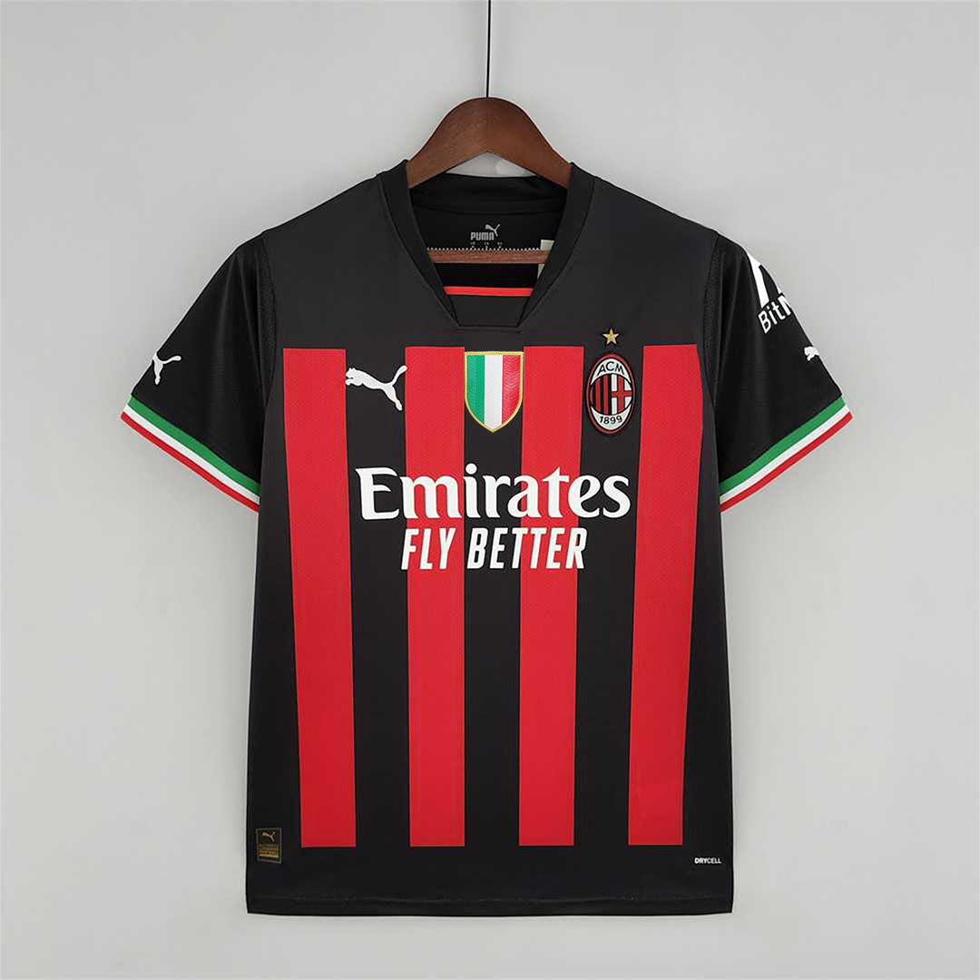 Maillot Domicile AC Milan 2022-2023