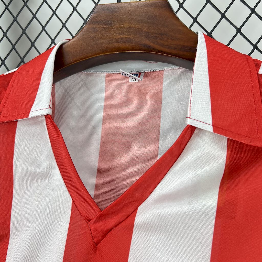Maillot Domicile Retro Vintage Atletico Madrid 2082-2083