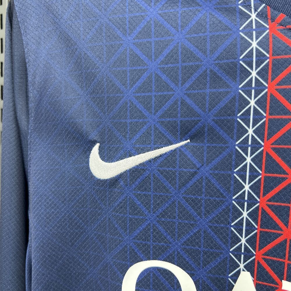 Maillot Domicile Long Sleeve Manches Longues PSG 2025-2026