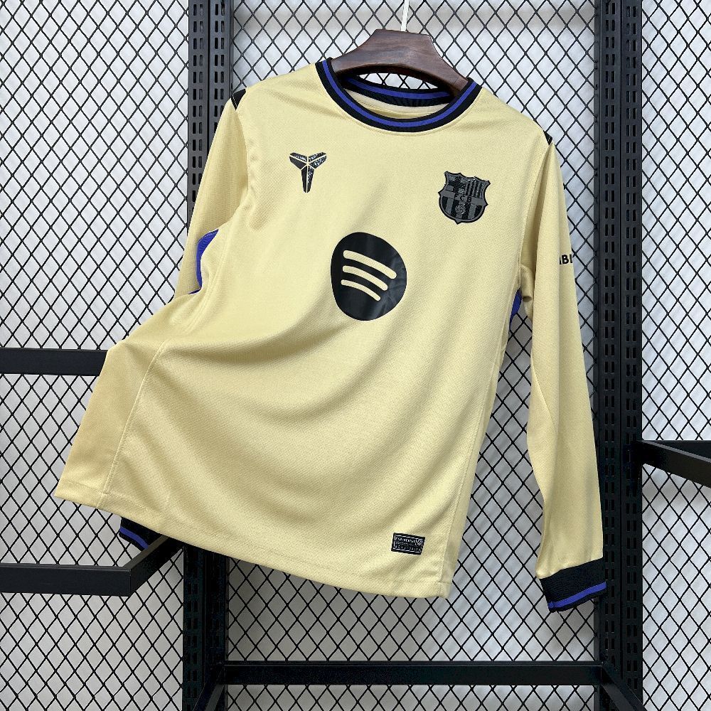 Maillot Exterieur Long Sleeve Manches Longues FC Barcelone 2025-2026