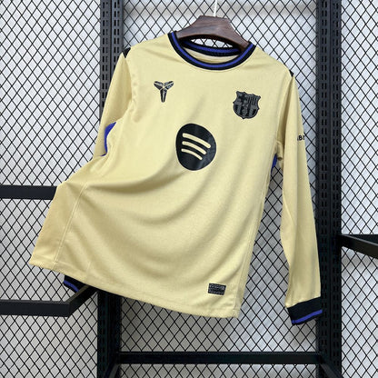 Maillot Exterieur Long Sleeve Manches Longues FC Barcelone 2025-2026