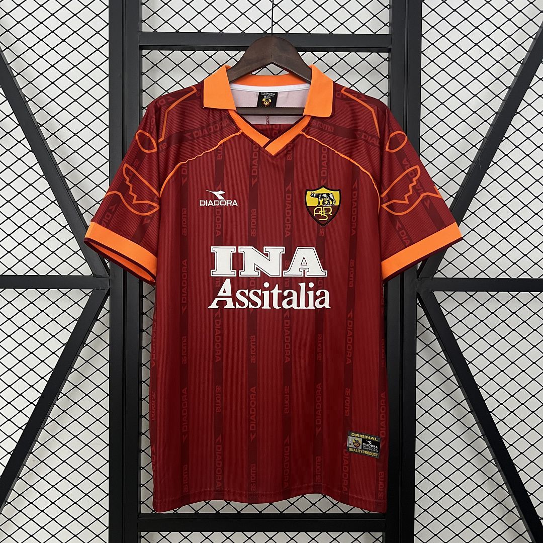 Maillot Domicile Retro AS Roma 1999-2000