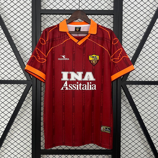 Maillot Domicile Retro AS Roma 1999-2000