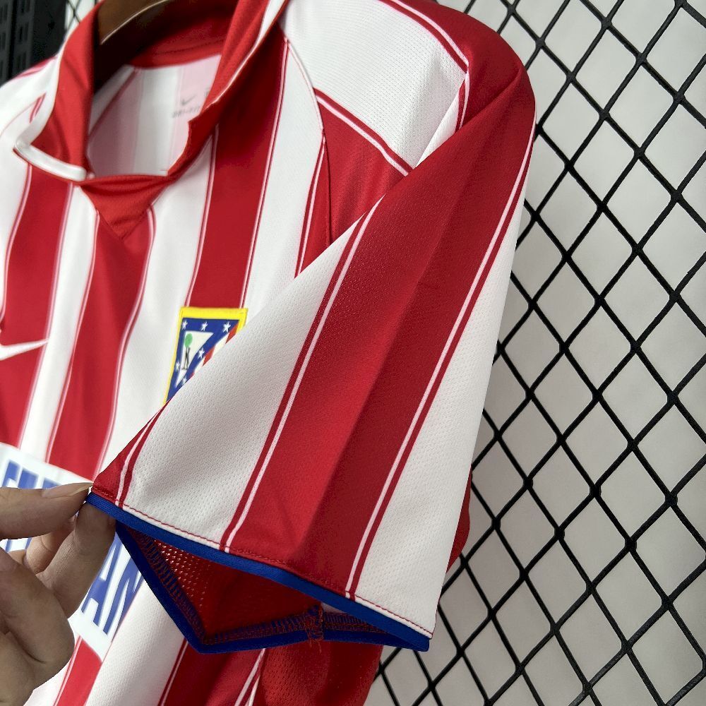 Maillot Domicile Retro Vintage Atletico Madrid 2003-2004