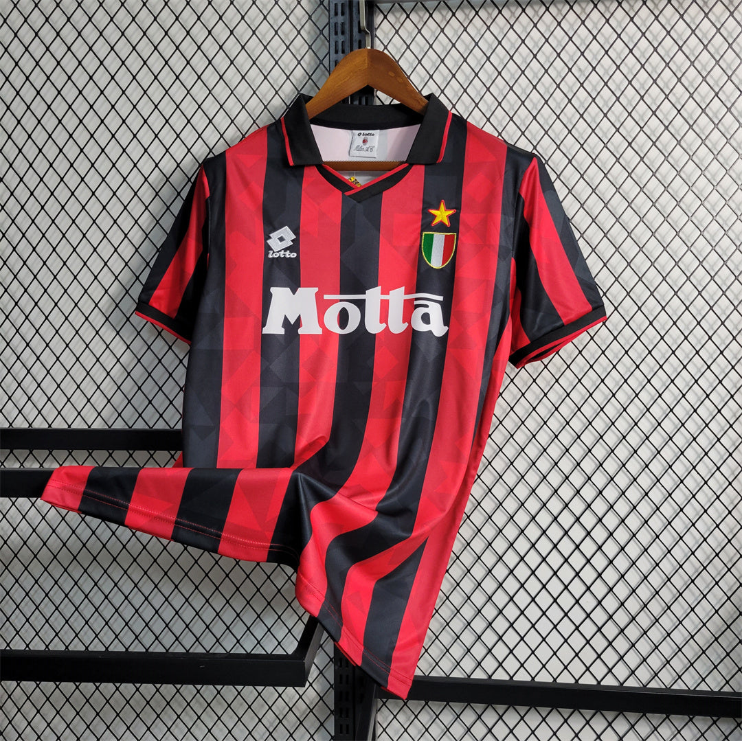 Maillot Domicile Retro AC Milan 1993-1994