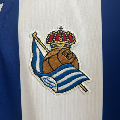 Maillot Domicile Real Sociedad 2024-2025