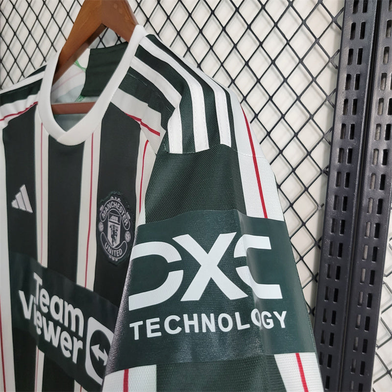Maillot Exterieur Manche Longue Manchester United 2023-2024