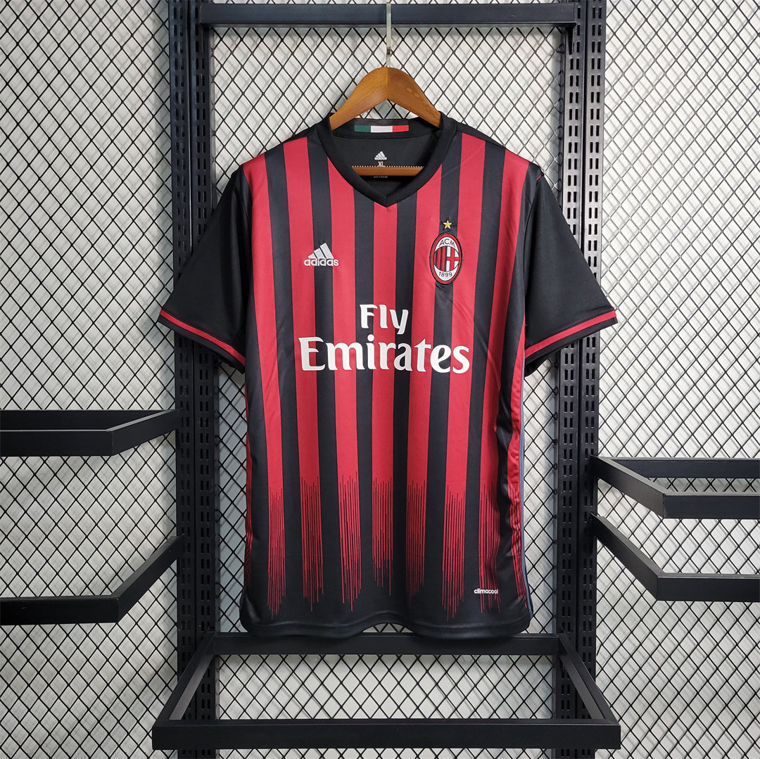 Maillot Domicile Retro AC Milan 2016-2017