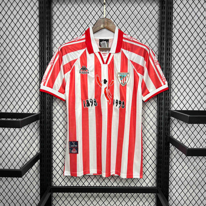 Maillot Domicile Retro Athletic Bilbao 1997-1998