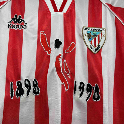 Maillot Domicile Retro Athletic Bilbao 1997-1998