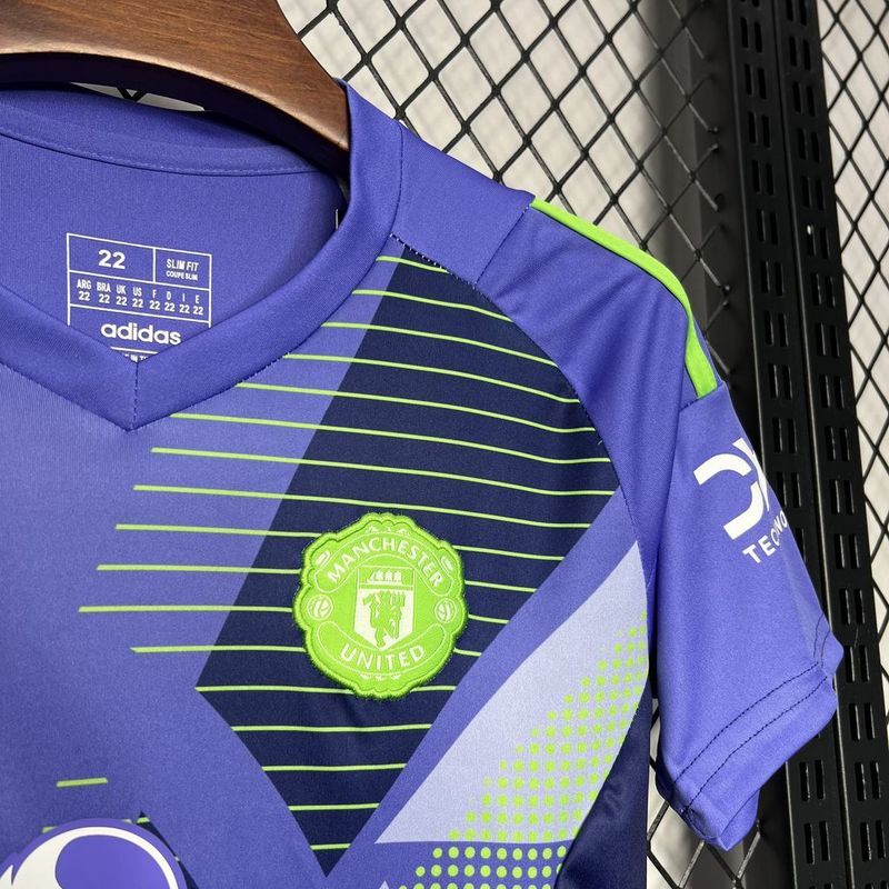 Ensemble Manchester United Gardien Enfant 2024-2025