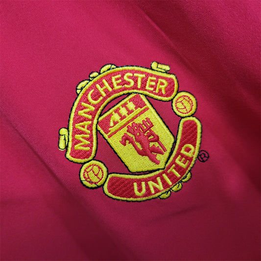 Maillot Domicile Retro Manche Longue Manchester United 2002-2003