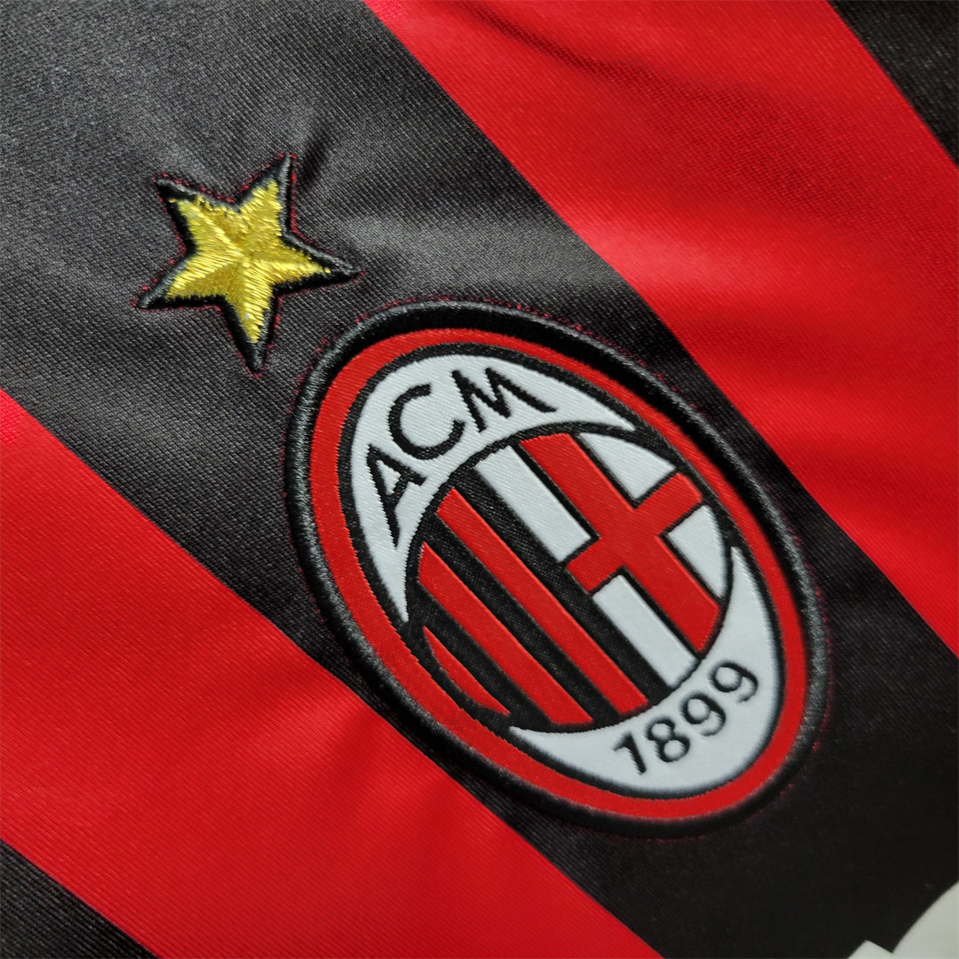 Maillot Domicile Retro Manche Longue AC Milan 2006-2007