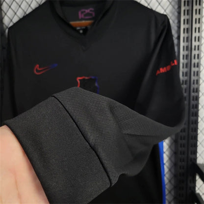 Maillot Exterieur Long Sleeve Without Spotify Manches Longues FC Barcelone 2024-2025