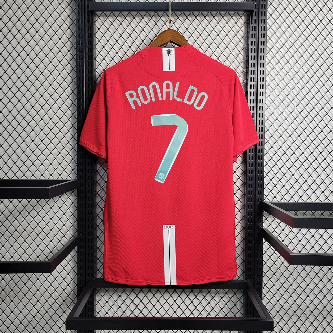 Maillot Domicile Retro Manchester United 2007-2008