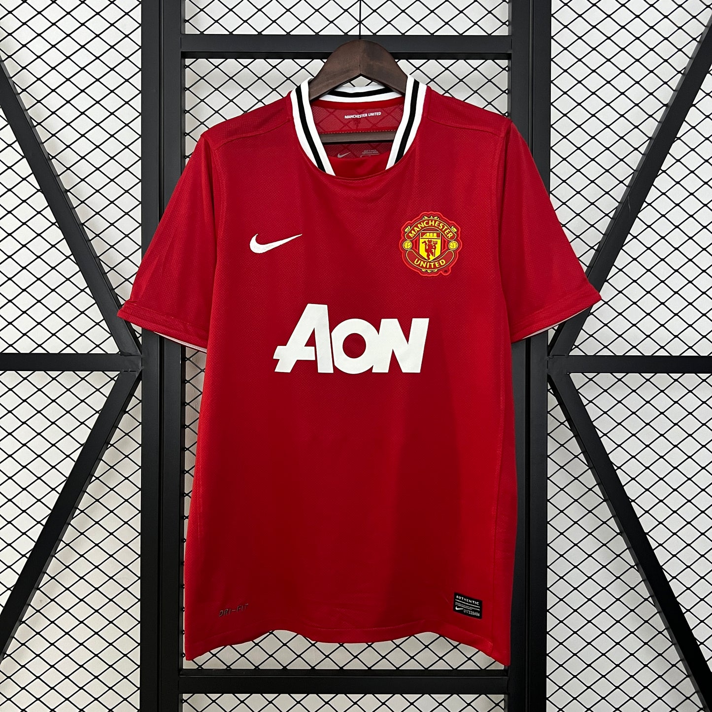 Maillot Domicile Retro Manchester United 2011-2012