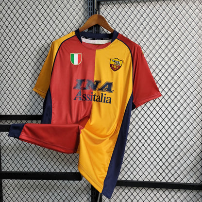 Maillot Domicile Retro AS Roma 2001-2002