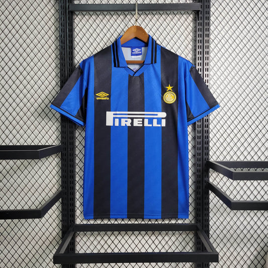 Maillot Domicile Retro AC Milan 1995-1996